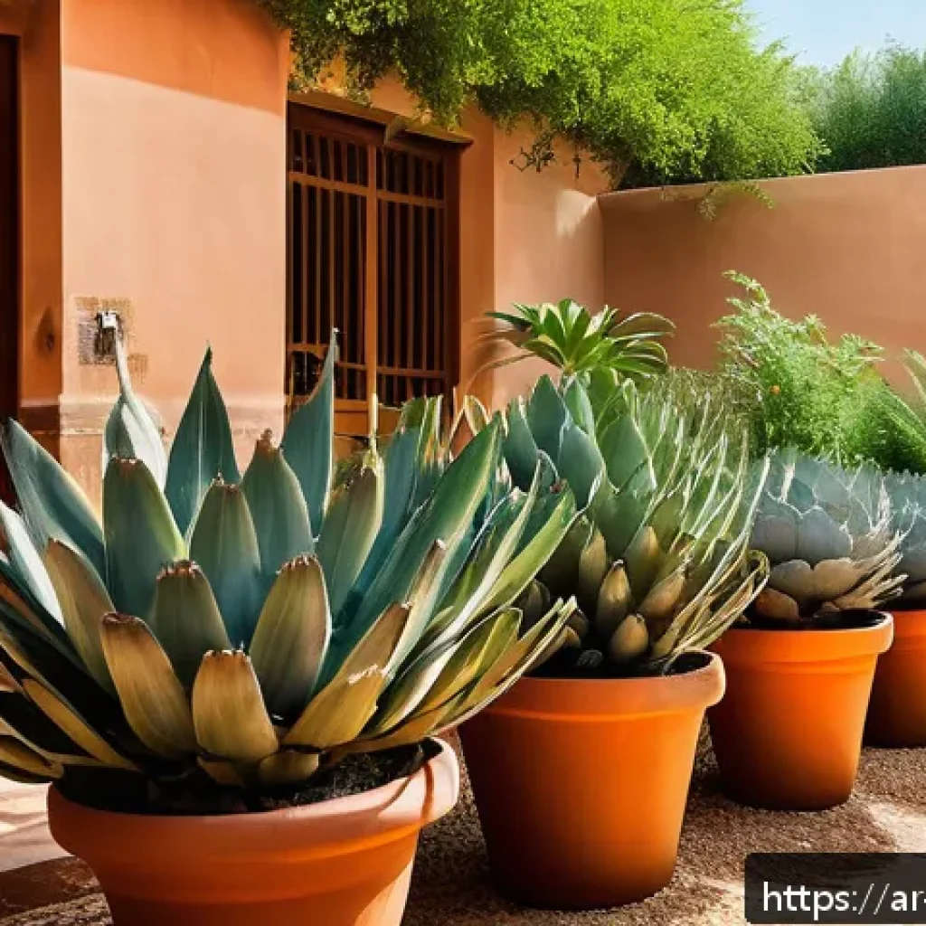다년생 식용 식물의 이식 및 성장 관리 - A vibrant garden scene in a traditional Middle Eastern home courtyard during late spring, showcasing...